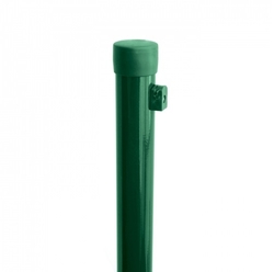 Sloupek plotový PVC, PLOTOVÝ SLOUPEK IDEAL, POPLASTOVANÝ (ZN + PVC) 38mm