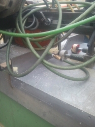Děllící automat Westekemper RAPID na hliník s řezným kotoučem detail 2