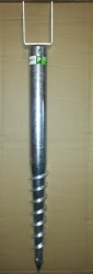 BAYO.S zemní vrut 52105 typ U 120x70 x 750 mm