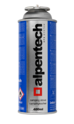 Plynová kartuše Alpen Camping ALPENTECH 450ml / 250g do plynových vařičů