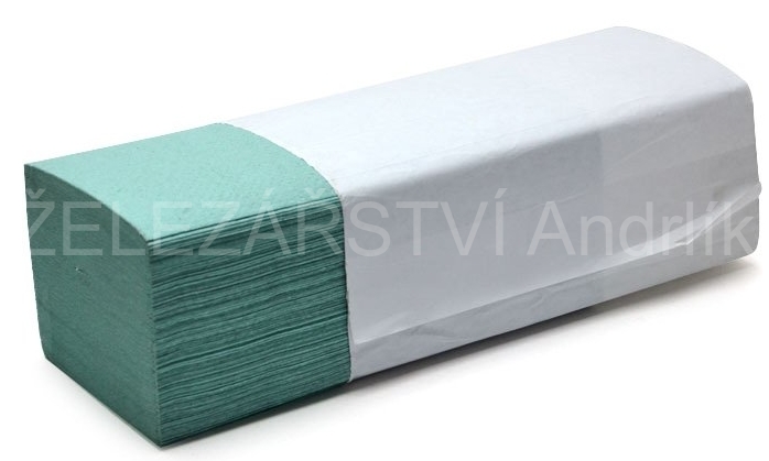 Papírové ručníky zelené