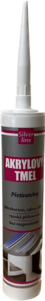 Tmel akrylový 20102SL 310 ml Silver Line bílý, 2.jakost (expirace 2022)