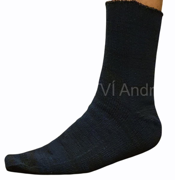 Pracovní ponožky pánské CZ černo-modré