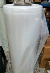 Fólie - plachta technická LDPE zakrývací  1200 mm / 28kg čirá, hadice